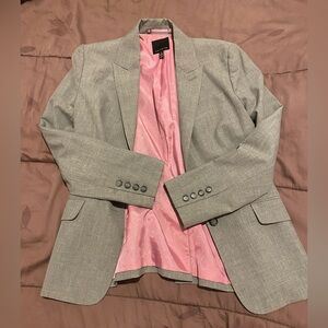 Gray suit jacket for women by the limited - size 10
